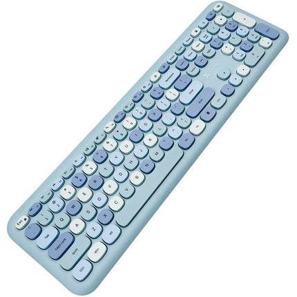 X9 Performance Teclado y Ratón Inalámbricos Azul 2.4 GHz 1200 dpi