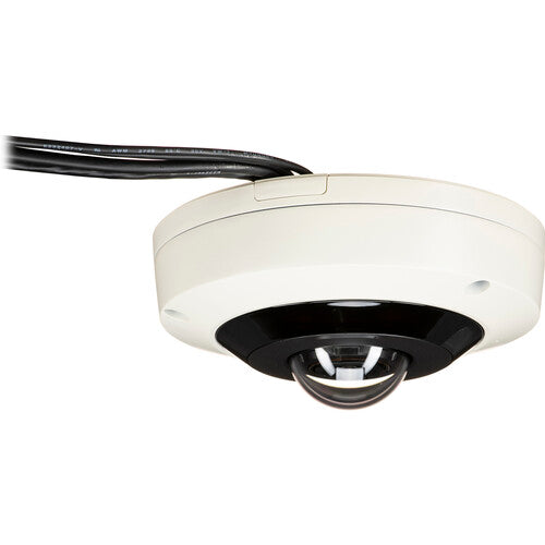 Hanwha Vision WiseNet XNF-8010RV Cámara Fisheye Exterior 6MP 2048x2048 192° IP66 RJ45