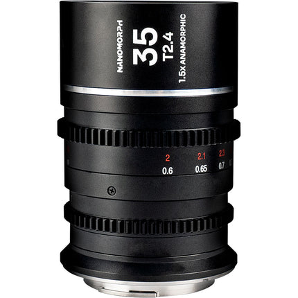 Venus Optics Laowa Nanomorph 35mm T2.4 Anamórfico 1.5x Squeeze Micro Cuatro Tercios Plata