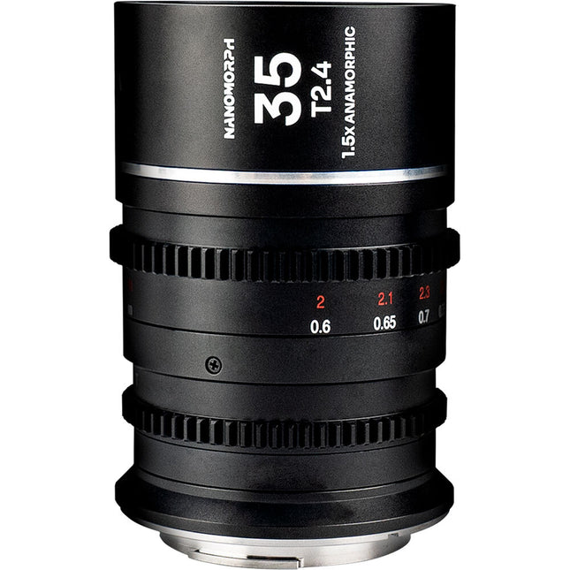 Venus Optics Laowa Nanomorph 35mm T2.4 Anamórfico 1.5x Squeeze Micro Cuatro Tercios Plata