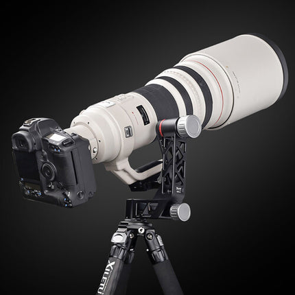 XILETU Cabezal Gimbal Profesional Capacidad 25 kg Liberación Rápida Arca-Type con Estuche