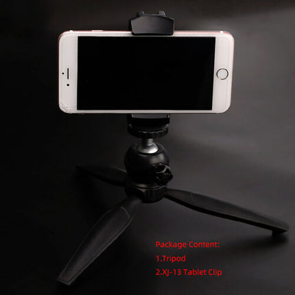 XILETU Universal Tablet and Smartphone Holder con Mini Trípode 1.9 a 6.9 pulgadas