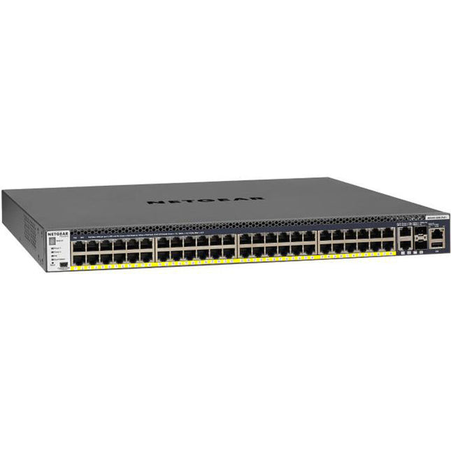 Netgear M4300-52G-PoE+ Switch de Red Gestionado 48 Puertos Gigabit PoE+ 860W Presupuesto Energía Rackmount