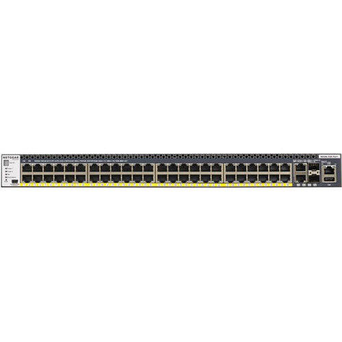Netgear M4300-52G-PoE+ Switch de Red Gestionado 48 Puertos Gigabit PoE+ 860W Presupuesto Energía Rackmount