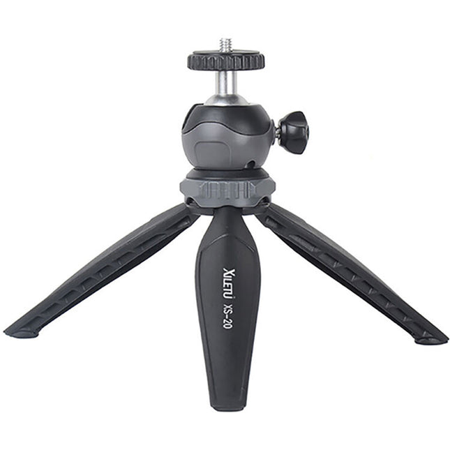 XILETU XS-20 Trípode de Mesa Capacidad 2.5kg Altura Máx 14cm