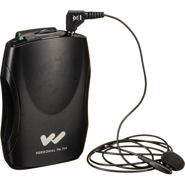Williams Sound PPA R37 Receptor FM con Auricular 17 Canales Clip y Baterías