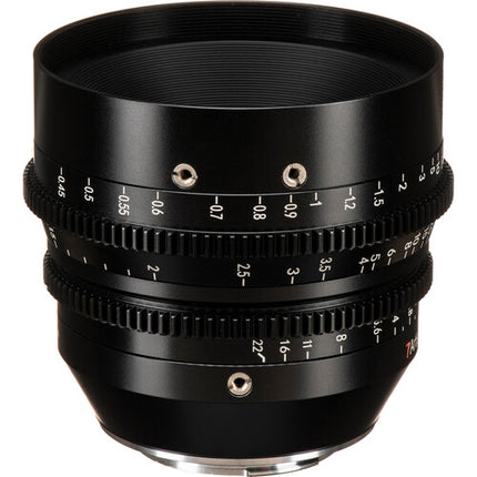7Artisans 35mm T2.0 Spectrum Objetivo Cine E Mount Apertura T2.0 Diámetro 82mm
