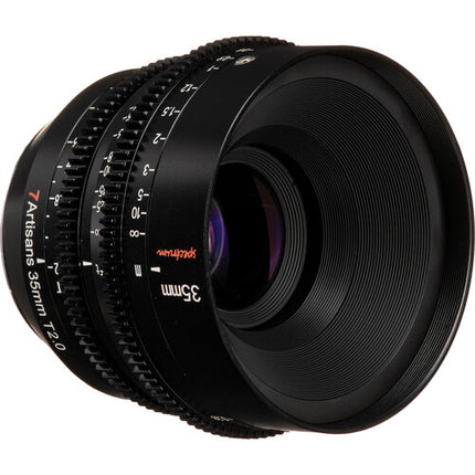 7Artisans 35mm T2.0 Spectrum Objetivo Cine E Mount Apertura T2.0 Diámetro 82mm