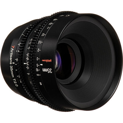 7Artisans 35mm T2.0 Spectrum Óptica Cine Z Mount Filtro 82mm Apertura T2.0
