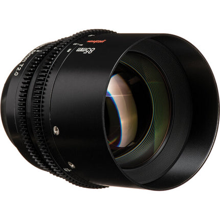 7Artisans 85mm T2.0 Objetivo Cine Filtro 82mm Montura E Full Frame