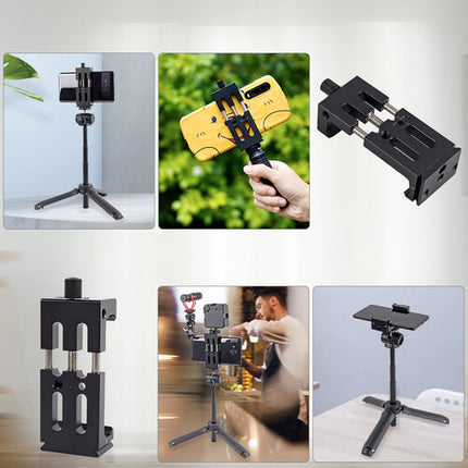XILETU XJ-8 Soporte para Móvil Negro Para Dispositivos 2.4 a 3.5 Pulgadas