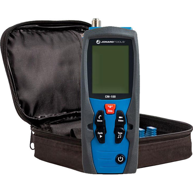 Jonard Tools CM-100 Cable Mapper Pro identificador de cable con estuche de nylon