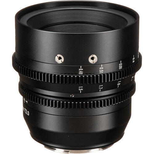 7Artisans 50mm T2.0 Spectrum Lente Cine Full Frame Filtro 82mm