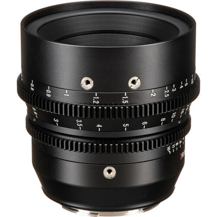 7Artisans 50mm T2.0 Spectrum Lente Cine Full Frame Filtro 82mm