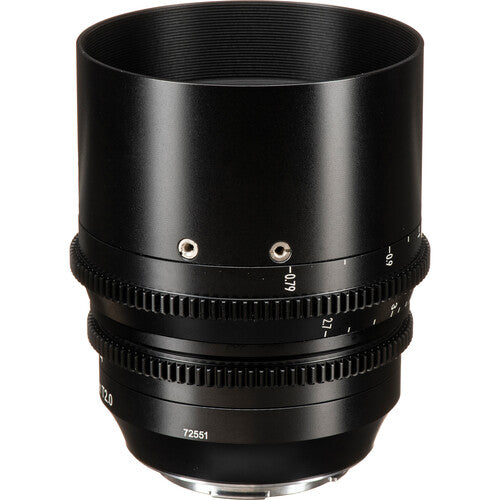 7Artisans 85mm T2.0 Objective Cine Montura L Sensor Full Frame Apertura T2.0
