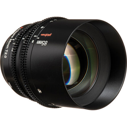 7Artisans 85mm T2.0 Objective Cine Montura L Sensor Full Frame Apertura T2.0