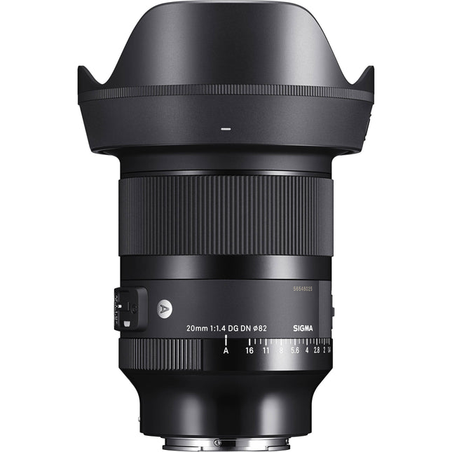 Sigma 20mm f1.4 DG DN Art lente Sony E formato Full Frame f1.4-16