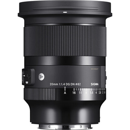 Sigma 20mm f1.4 DG DN Art lente para Leica L formato completo f1.4-f16