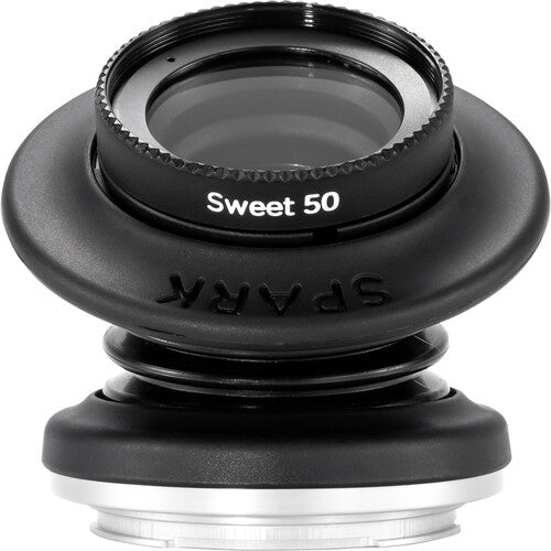 Lensbaby Optic Swap Spark Kit para Micro Cuatro Tercios con Optics 50mm