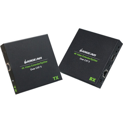 IOGEAR GVE4K60KIT Extensor y Divisor de Video 4K sobre Cat 6 con Alcance 70m