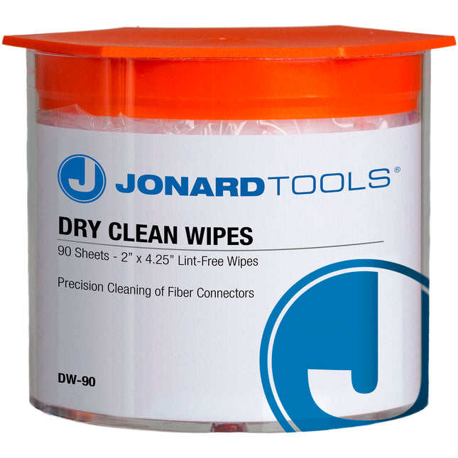 Jonard Tools DW-90 Toallas Secas para Limpieza de Fibra 90 Unidades Poliéster Sin Pelusa