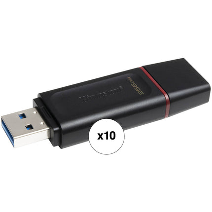 Kingston DataTraveler Exodia Memoria USB 256GB USB 3.2 Gen 1 10 Unidades
