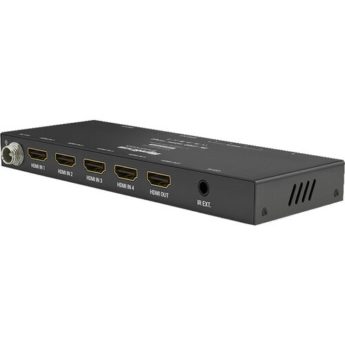 WyreStorm 4K HDR 4x1 conmutador HDMI con soporte HDR10 y 18 Gb/s velocidad