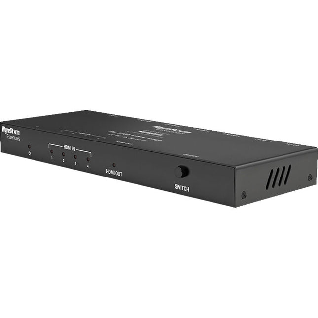 WyreStorm 4K HDR 4x1 conmutador HDMI con soporte HDR10 y 18 Gb/s velocidad