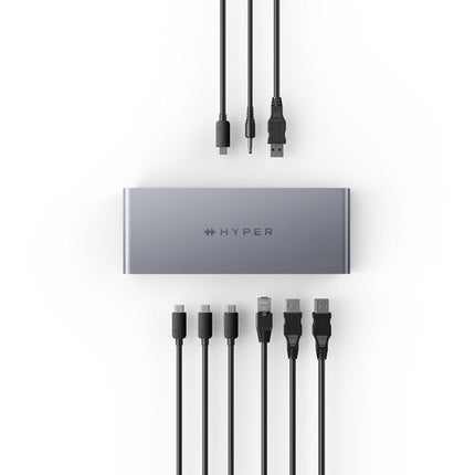 HYPER HyperDrive Thunderbolt 4 Estación de Acoplamiento 8K 135W Adapter