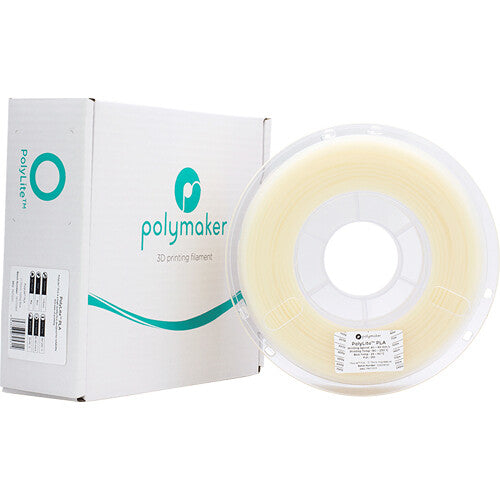 Polymaker PolyLite PLA Filamento 2.85mm 1kg Natural para impresión 3D