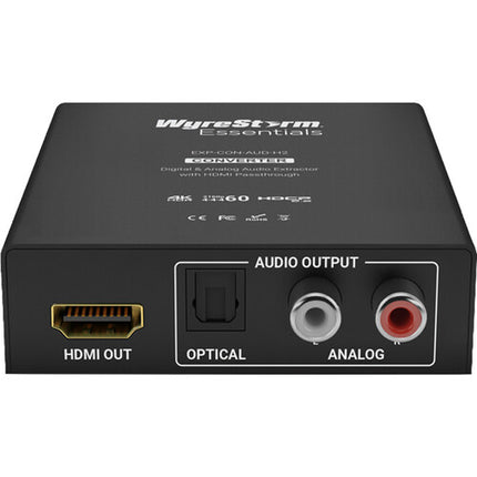 WyreStorm Extractor de Audio Digital y Analógico con HDMI 2.0 y 5.1