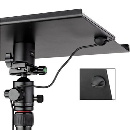 Oben TLSP-1614 Plataforma para Trípode y Luz 16 x 14" con Correa de Seguridad y Guía para Cables