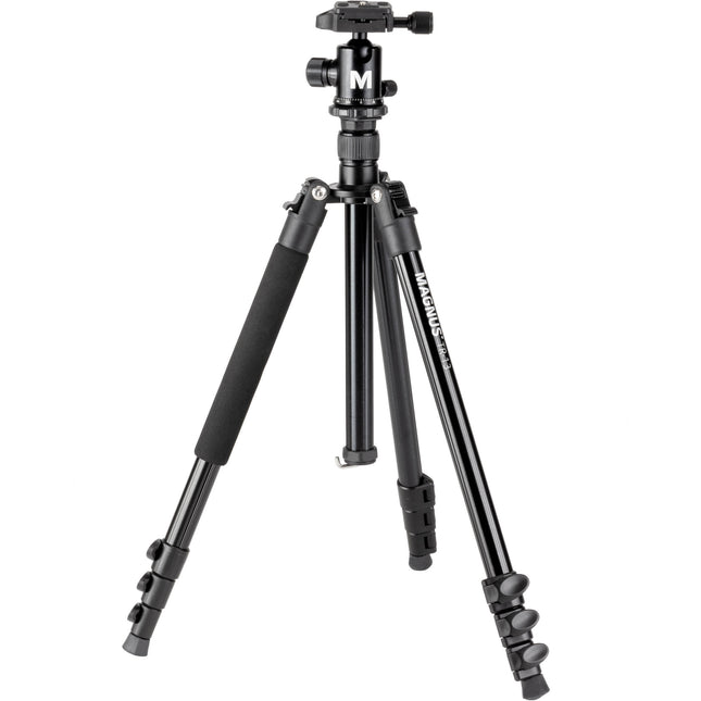 Magnus TR-13 Trípode de Viaje con Cabezal de Bola Doble Acción 62.5" y Capacidad 13.2 lb