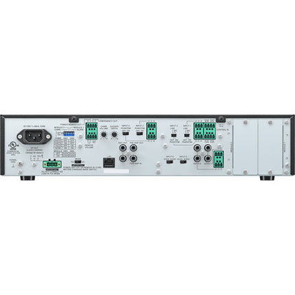 Toa Electronics A-824D Mezclador Amplificador Digital 240W 4 Entradas Microfono