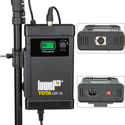 Lowel TOTA LED XL Luz de Inundación LED 5600K 11200 Lux Kit 2 Luces