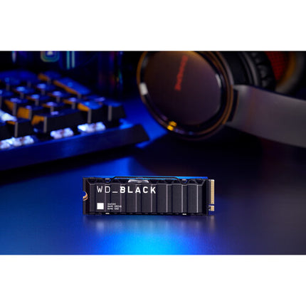 WD 2TB WD_BLACK SN850X Unidad SSD Interna NVMe PCIe 4.0 7300MB/s Lectura con Disipador