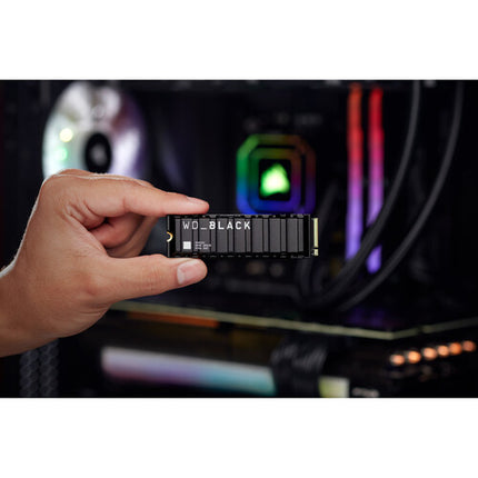 WD 2TB WD_BLACK SN850X SSD Interna NVMe PCIe 4.0 7300 MB/s con Disipador 2-Pack