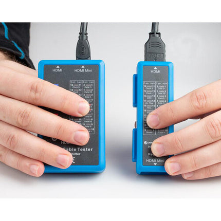 Jonard Tools Probador de Cable HDMI hasta 1640 pies con Control Remoto desmontable