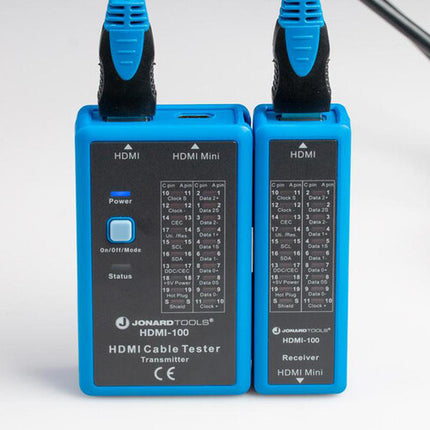 Jonard Tools Probador de Cable HDMI hasta 1640 pies con Control Remoto desmontable