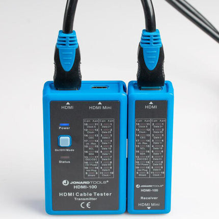 Jonard Tools Probador de Cable HDMI hasta 1640 pies con Control Remoto desmontable