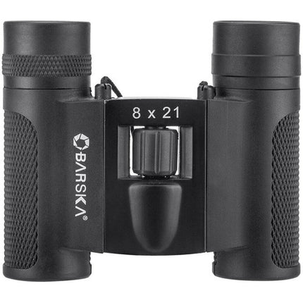Barska 8x21 Lucid View Prismáticos Compactos 8x21 2019 Negro