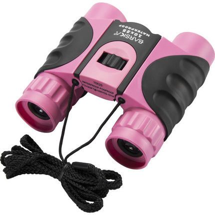 Barska 10x25 Colorado Prismáticos Impermeables con Funda Rosa