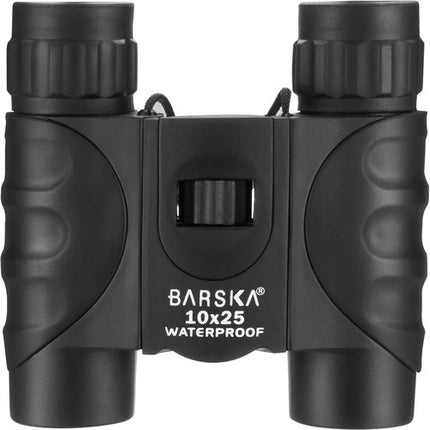 Binoculares Barska 10x25 Colorado Impermeables con Prismaticos BK7 y Estuche
