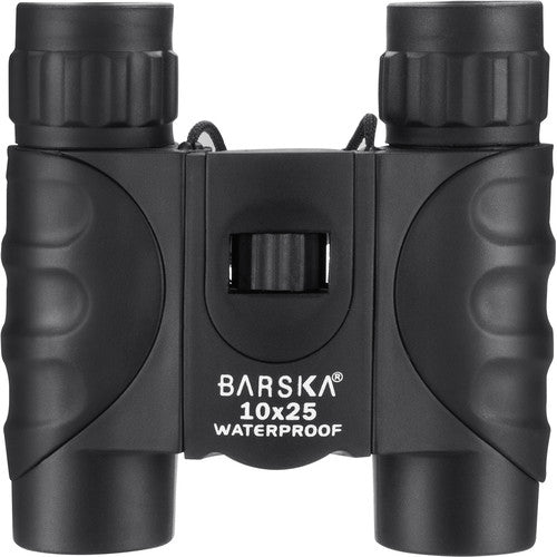 Binoculares Barska 10x25 Colorado Impermeables con Prismaticos BK7 y Estuche