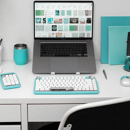 AZIO IZO Kit Teclado y Ratón Inalámbrico Bluetooth 5.0 Batería 5000mAh