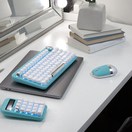 AZIO IZO Ratón inalámbrico 2.4 GHz Bluetooth 5.0 batería 1000 mAh