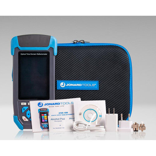 Jonard Tools OTDR-1000 Multi Función OTDR 8 Pruebas Pantalla 3.5" Color 600MB