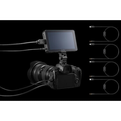 Godox Cable de Control para Monitor GM6S Micro-USB 60 cm 2.5 mm