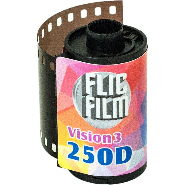 Flic Film Vision3 250D Película Cine 35mm ISO 250 Grano Fino