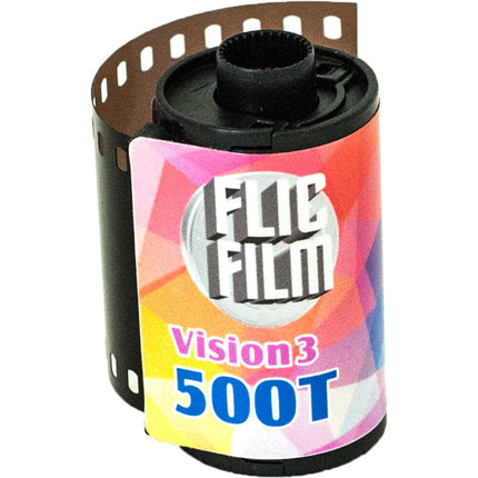 Flic Film Vision3 500T Película Cine 35mm ISO 500 36 Exposiciones